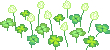 gif of grass and clover moving in the wind
